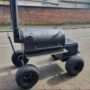 60 Gallon Smoker on Off-Road Tires