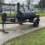 Large Offset Smoker Trailer
