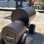 Morris Built Offset Smoker on Off-Road Tires