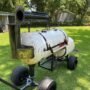 Small Reverse Flow Smoker on Cart
