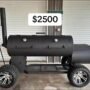Texas Flag Smoker on Casters