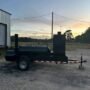 Custom 5x10 Trailer with Vertical Smoker